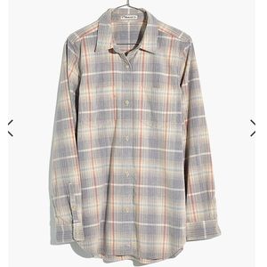 Madewell Classic Ex-Boyfriend Shirt Corduroy Size M Like New!